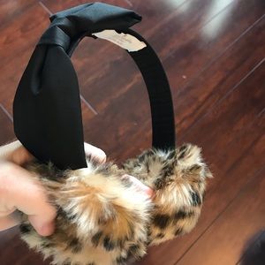 EUC kate spade girls ear muffs
